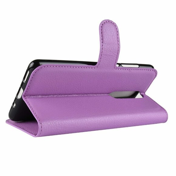 Чехол с визитницей для Nokia 5.1 (фиолетовый) Чехол с визитницей для Nokia 5.1 (фиолетовый)