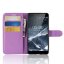 Чехол с визитницей для Nokia 5.1 (фиолетовый)