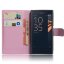 Чехол с визитницей для Sony Xperia X Compact (розовый)