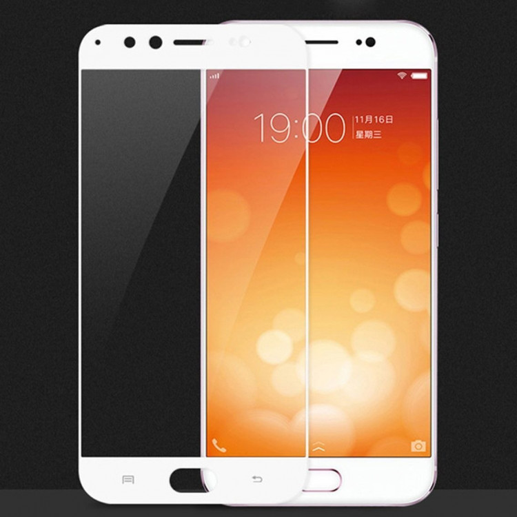 Защитное стекло 3D для Vivo X9 Plus (белый)