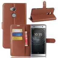 Чехол с визитницей для Sony Xperia XA2 Ultra (коричневый) Чехол с визитницей для Sony Xperia XA2 Ultra (коричневый)