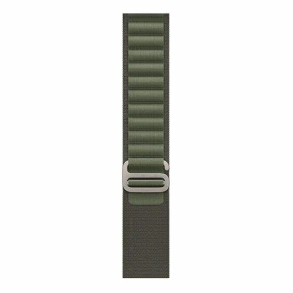 Ремешок Альпийская петля для Samsung Galaxy Watch 4 / Watch 5 / Watch 5 Pro (армейский зеленый)