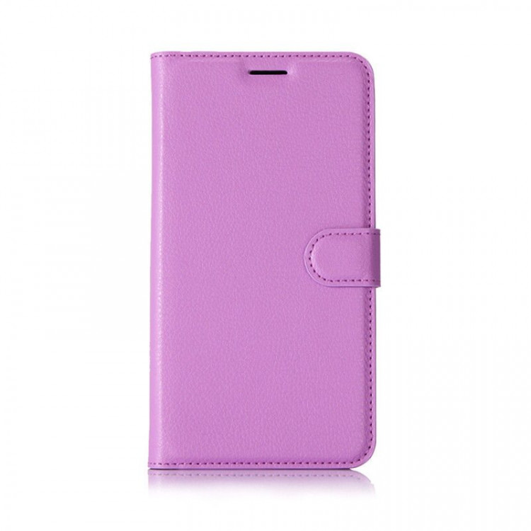 Чехол с визитницей для DOOGEE X7 Pro (фиолетовый)