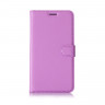 Чехол с визитницей для DOOGEE X7 Pro (фиолетовый)