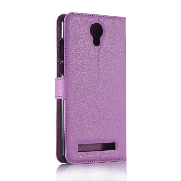 Чехол с визитницей для DOOGEE X7 Pro (фиолетовый) Чехол с визитницей для DOOGEE X7 Pro (фиолетовый)