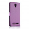 Чехол с визитницей для DOOGEE X7 Pro (фиолетовый)