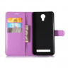 Чехол с визитницей для DOOGEE X7 Pro (фиолетовый)