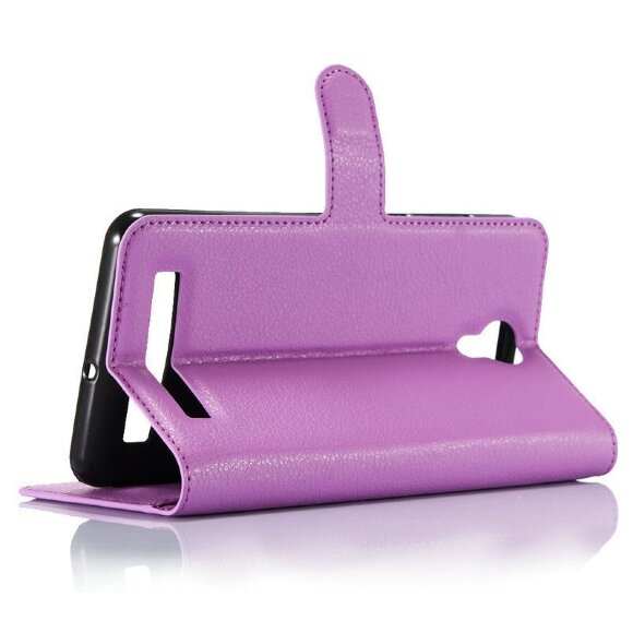 Чехол с визитницей для DOOGEE X7 Pro (фиолетовый) Чехол с визитницей для DOOGEE X7 Pro (фиолетовый)