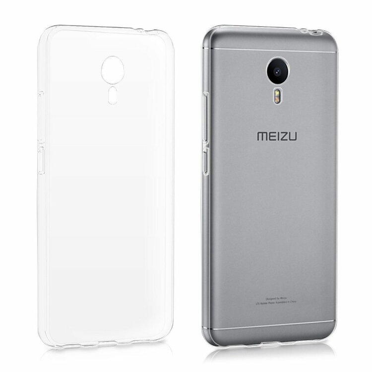 Прозрачный чехол для Meizu M3 / M3s