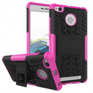 Чехол Hybrid Armor для Xiaomi Redmi 3 / 3s / 3 Pro (черный + розовый)