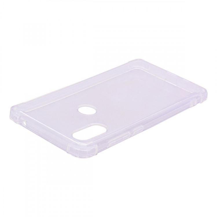 Силиконовый чехол с усиленными бортиками для Xiaomi Redmi S2 (прозрачный)