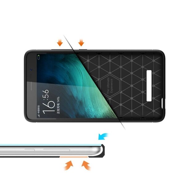 Накладка Carbon Fibre для Xiaomi Redmi Note 3 / 3 Pro (черный) Накладка Carbon Fibre для Xiaomi Redmi Note 3 / 3 Pro (черный)
