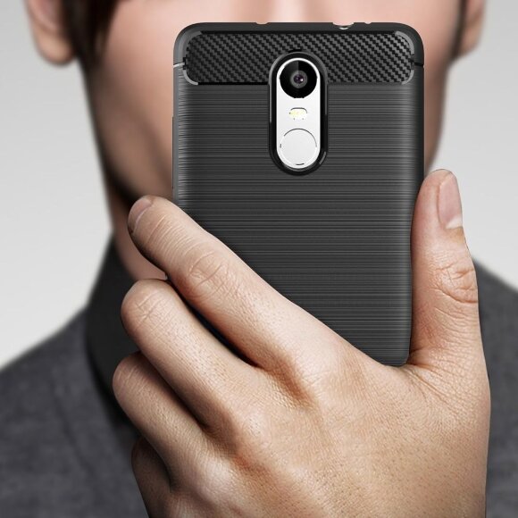 Накладка Carbon Fibre для Xiaomi Redmi Note 3 / 3 Pro (черный) Накладка Carbon Fibre для Xiaomi Redmi Note 3 / 3 Pro (черный)