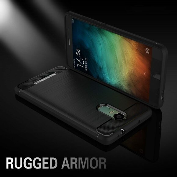 Накладка Carbon Fibre для Xiaomi Redmi Note 3 / 3 Pro (черный) Накладка Carbon Fibre для Xiaomi Redmi Note 3 / 3 Pro (черный)