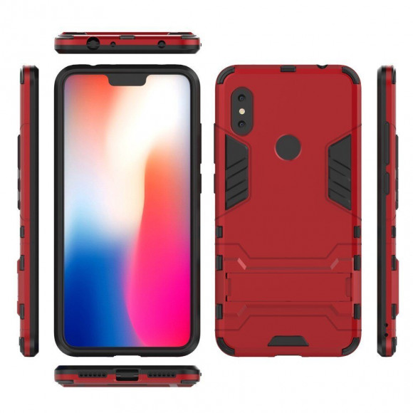 Чехол Duty Armor для Xiaomi Redmi Note 6 Pro (красный) Чехол Duty Armor для Xiaomi Redmi Note 6 Pro (красный)