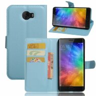Чехол с визитницей для Xiaomi Mi Note 2 (голубой) Чехол с визитницей для Xiaomi Mi Note 2 (голубой)