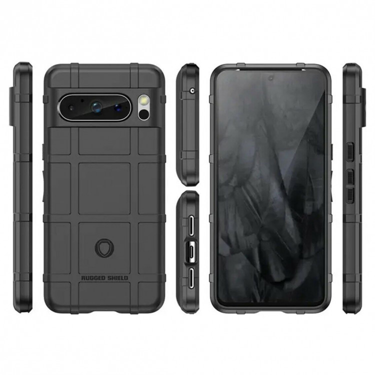 Чехол-накладка Shock-proof для Google Pixel 8 Pro (черный)