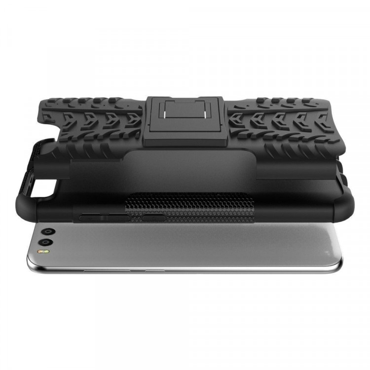 Чехол Hybrid Armor для Xiaomi Mi6 (черный)