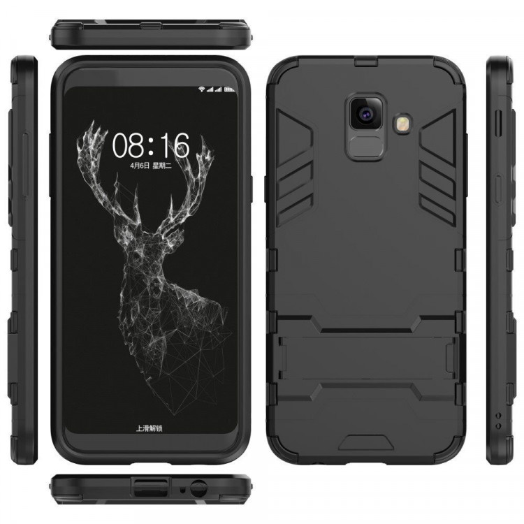 Чехол Duty Armor для Samsung Galaxy A6+ (Plus) (черный)