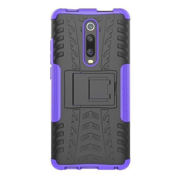 Чехол Hybrid Armor для Xiaomi Redmi K20 / Redmi K20 Pro / Xiaomi Mi 9T / Mi 9T Pro (черный + фиолетовый)