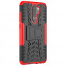 Чехол Hybrid Armor для Xiaomi Redmi Note 8 Pro (черный + красный)