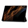 Планшетный чехол для Samsung Galaxy Tab S9 Ultra, Tab S8 Ultra (темно-зеленый)