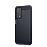 Чехол-накладка Carbon Fibre для Xiaomi Mi 10T 5G / Mi 10T Pro 5G / Redmi K30S (темно-синий)
