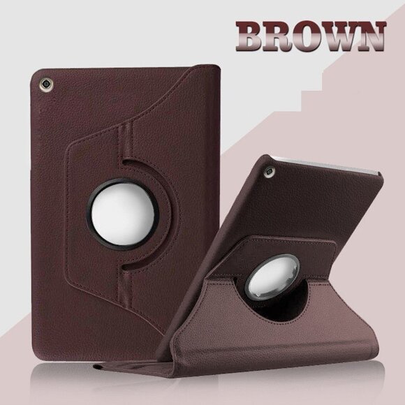 Поворотный чехол для Huawei MediaPad M5 Lite 8 / Honor Pad 5 8.0 (коричневый) Поворотный чехол для Huawei MediaPad M5 Lite 8 / Honor Pad 5 8.0 (коричневый)