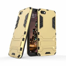 Чехол Duty Armor для Huawei Y5 Prime (2018) / Y5 lite (2018) / Huawei Honor 7A (DUA-L22) Российская версия (золотой)