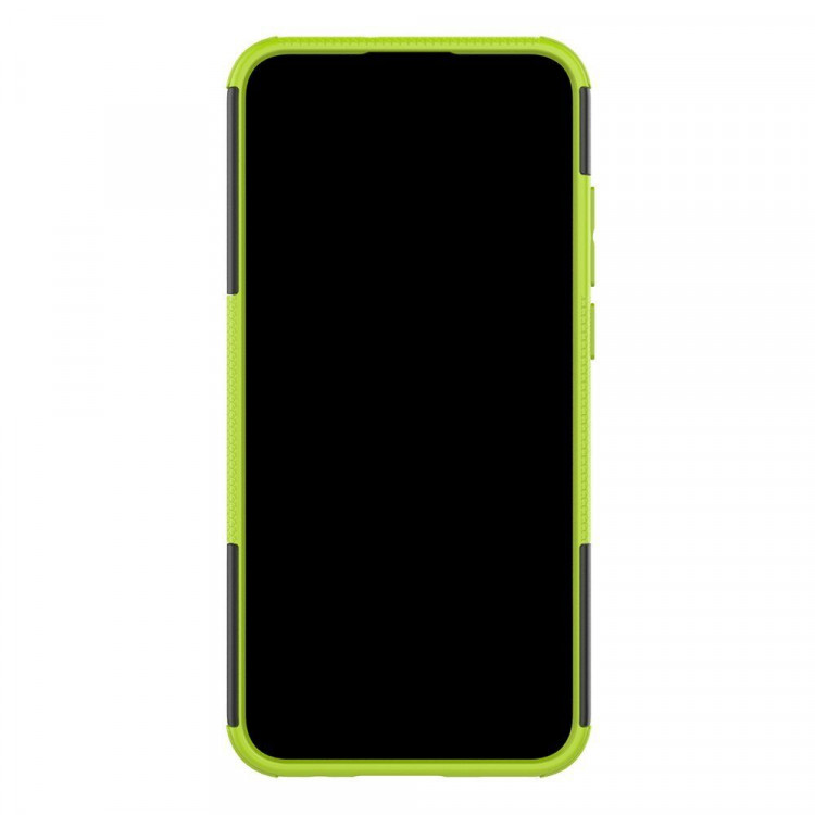 Чехол Hybrid Armor для Huawei P Smart+ (Plus) 2019 / Enjoy 9s / Honor 10i (черный + зеленый)