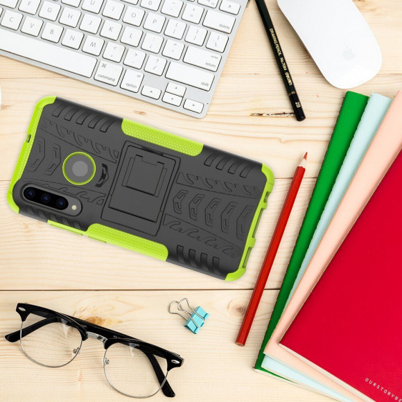 Чехол Hybrid Armor для Huawei P Smart+ (Plus) 2019 / Enjoy 9s / Honor 10i (черный + зеленый) Чехол Hybrid Armor для Huawei P Smart+ (Plus) 2019 / Enjoy 9s / Honor 10i (черный + зеленый)