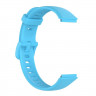 Силиконовый ремешок для Huawei Band 7 (голубой)