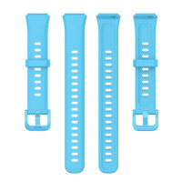 Силиконовый ремешок для Huawei Band 7 (голубой)