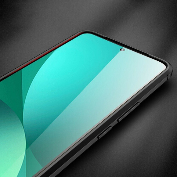 Чехол-накладка Litchi Grain для Xiaomi 12 Lite (темно-синий)