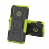 Чехол Hybrid Armor для Huawei Honor 8X (черный + зеленый)