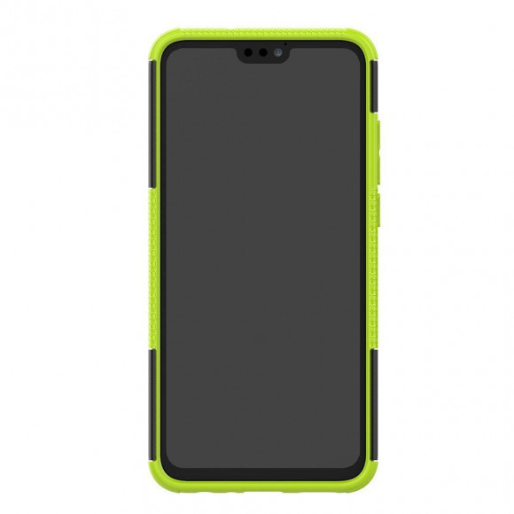 Чехол Hybrid Armor для Huawei Honor 8X (черный + зеленый)