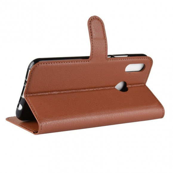 Чехол с визитницей для Huawei Nova 3i / P Smart+ (Plus) (коричневый) Чехол с визитницей для Huawei Nova 3i / P Smart+ (Plus) (коричневый)