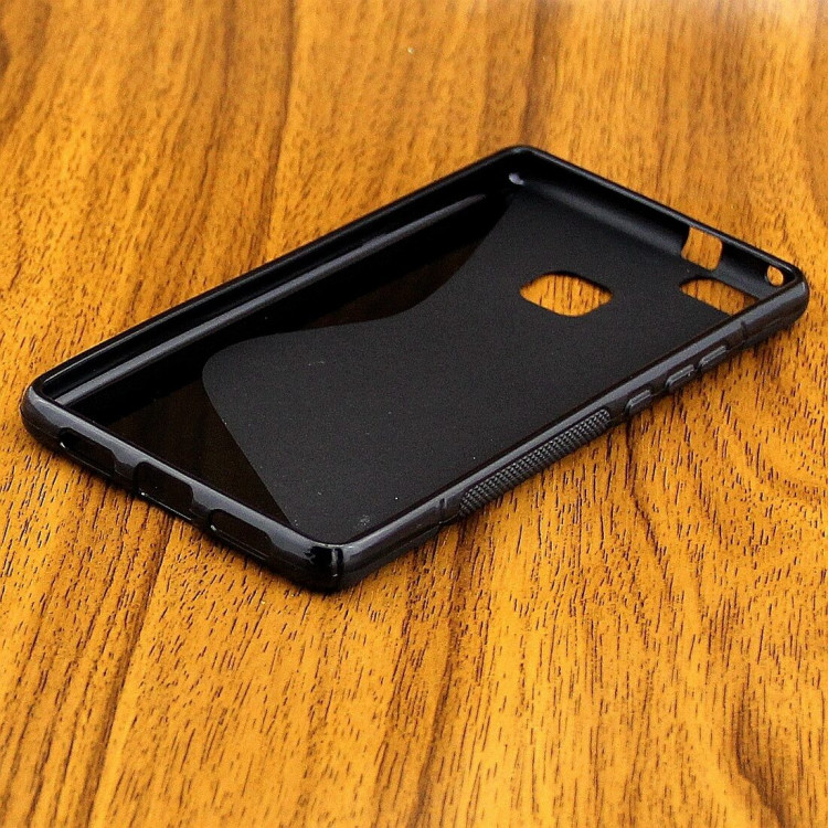 Нескользящий чехол для Huawei P9 (черный)