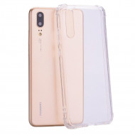 Силиконовый чехол с усиленными бортиками для Huawei P20 (прозрачный) Силиконовый чехол с усиленными бортиками для Huawei P20 (прозрачный)