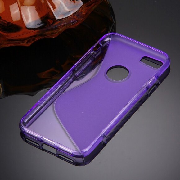 Нескользящий чехол для iPhone 7 / iPhone 8 (фиолетовый) Нескользящий чехол для iPhone 7 / iPhone 8 (фиолетовый)