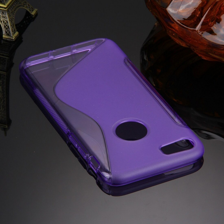 Нескользящий чехол для iPhone 7 / iPhone 8 (фиолетовый)