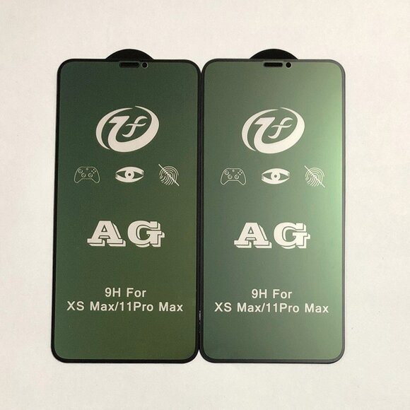 Защитное стекло 3D с зеленым оттенком для iPhone X / ХS / iPhone 11 Pro