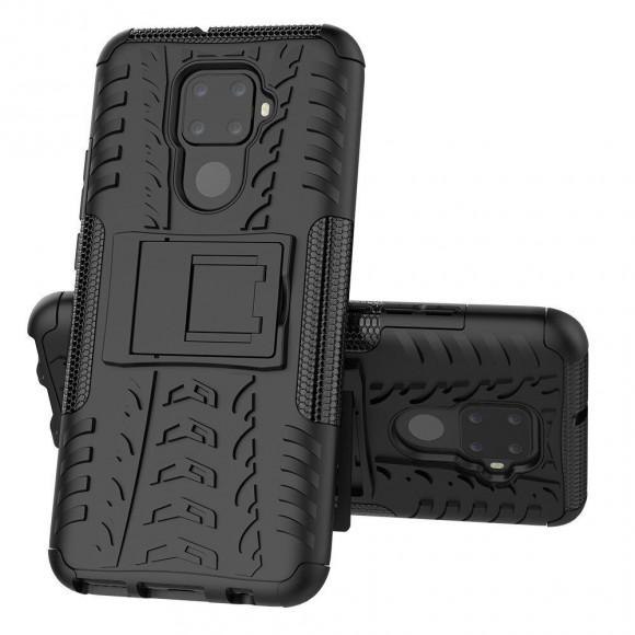 Чехол Hybrid Armor для Huawei Nova 5i Pro / Mate 30 Lite (черный)
