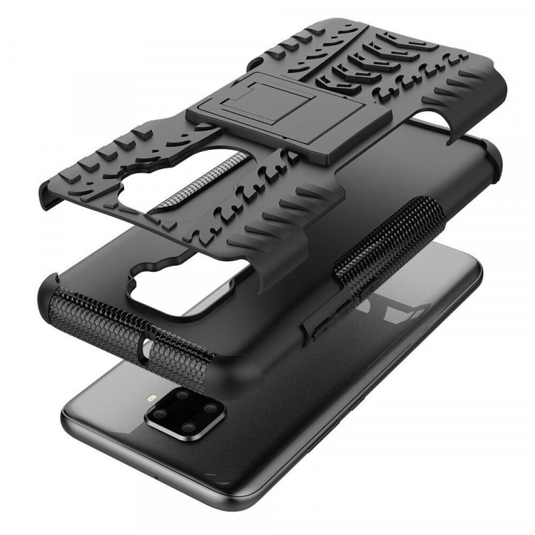 Чехол Hybrid Armor для Huawei Nova 5i Pro / Mate 30 Lite (черный)