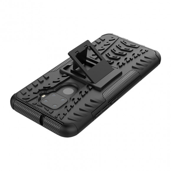 Чехол Hybrid Armor для Huawei Nova 5i Pro / Mate 30 Lite (черный)