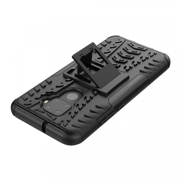 Чехол Hybrid Armor для Huawei Nova 5i Pro / Mate 30 Lite (черный)