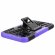 Чехол Hybrid Armor для iPhone 12 Pro Max (черный + фиолетовый)