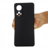 Силиконовый чехол Mobile Shell для Honor 50 (черный)