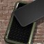 Гибридный чехол LOVE MEI для iPhone 13 (темно-зеленый)