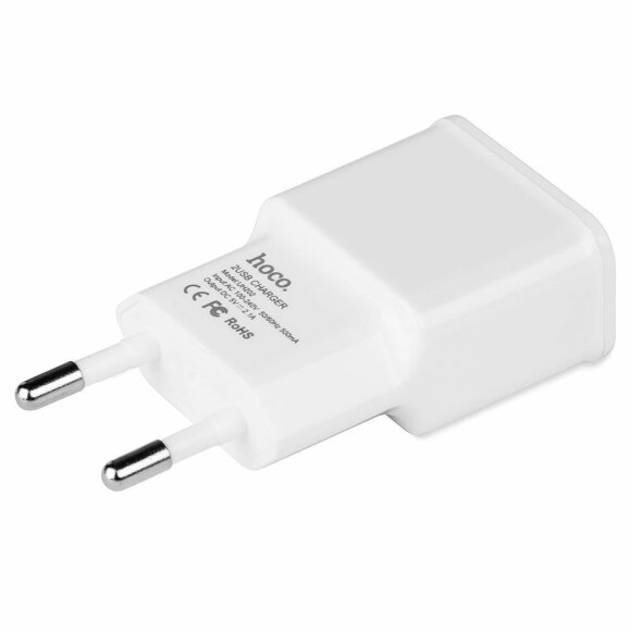 Зарядное устройство HOCO Dual USB 2A (1А+1А) Зарядное устройство HOCO Dual USB 2A (1А+1А)